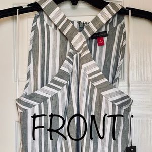 NWT - NEVER WORN - VINCE CAMUTO - SIZE 2 - FRONT CROSS FRONT TOP